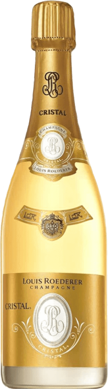 379,95 € Envio grátis | Espumante Branco Louis Roederer Cristal Brut — Bruto Grande Reserva A.O.C. Champagne Champagne França Pinot Noir, Chardonnay 75 cl