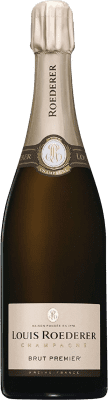 79,95 € 免费送货 | 白起泡酒 Louis Roederer Premier 香槟 大储备 A.O.C. Champagne 香槟酒 法国 Pinot Black, Chardonnay, Pinot Meunier 瓶子 75 cl