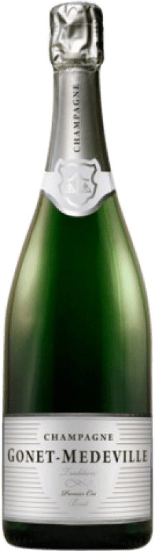 42,95 € Envoi gratuit | Blanc mousseux Gonet-Médeville Cuvée Tradition Premier Cru A.O.C. Champagne Champagne France Pinot Noir, Chardonnay, Pinot Meunier Bouteille 75 cl