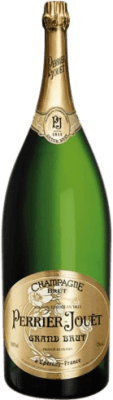 2 304,95 € Kostenloser Versand | Weißer Sekt Perrier-Jouët Grand Brut A.O.C. Champagne Champagner Frankreich Spätburgunder, Chardonnay Salmanazar Flasche 9 L