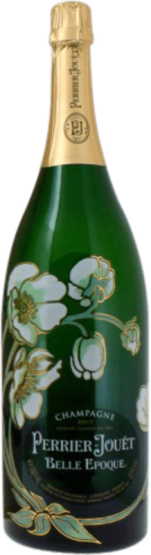 1 523,95 € Бесплатная доставка | Белое игристое Perrier-Jouët Belle Epoque A.O.C. Champagne шампанское Франция Pinot Black, Chardonnay Бутылка Иеровоам-Двойной Магнум 3 L