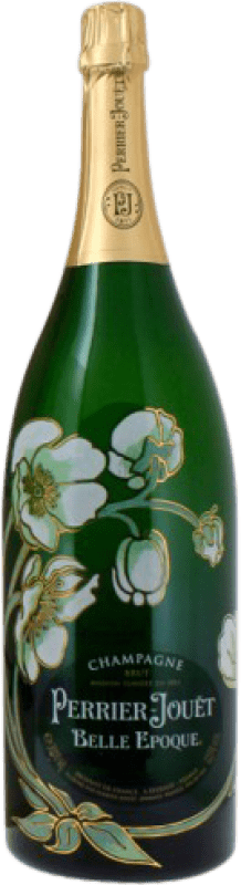 1 457,95 € 免费送货 | 白起泡酒 Perrier-Jouët Belle Epoque A.O.C. Champagne 香槟酒 法国 Pinot Black, Chardonnay 瓶子 Jéroboam-双Magnum 3 L