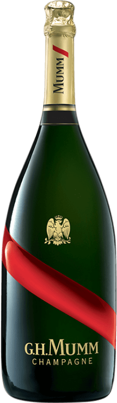 924,95 € Envoi gratuit | Vin Mousseux Blanc G.H. Mumm Cordon Rouge A.O.C. Champagne Champagne France Pinot Noir, Chardonnay, Pinot Meunier Bouteille Impériale-Mathusalem 6 L