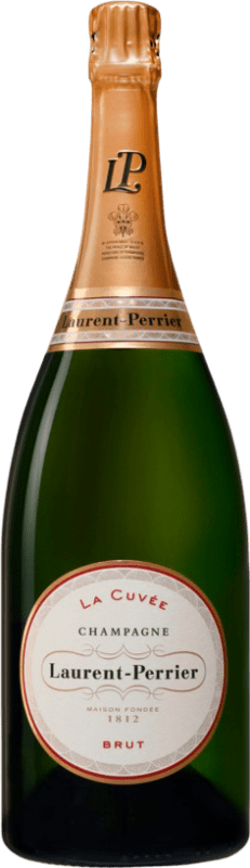 125,95 € Free Shipping | White Sparkling Wine Laurent Perrier Cuvée A.O.C. Champagne Champagne France Pinot Noir, Chardonnay, Pinot Meunier Magnum Bottle 1,5 L