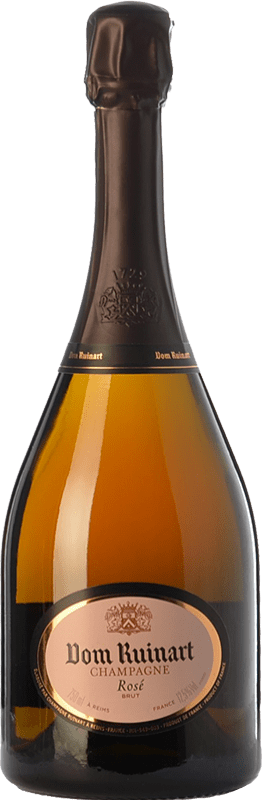286,95 € Free Shipping | Rosé sparkling Ruinart Dom Ruinart Rose A.O.C. Champagne Champagne France Pinot Black, Chardonnay Bottle 75 cl