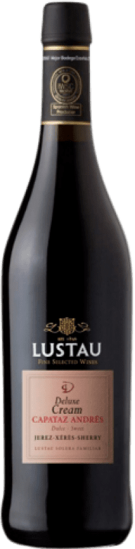 21,95 € Free Shipping | Fortified wine Lustau Capataz Andrés Deluxe Cream D.O. Jerez-Xérès-Sherry Andalusia Spain Palomino Fino, Pedro Ximénez Bottle 75 cl