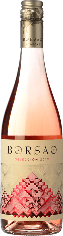 6,95 € Free Shipping | Rosé sparkling Borsao Rosado Selección D.O. Campo de Borja Spain Grenache Bottle 75 cl