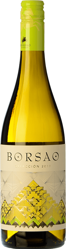 7,95 € Бесплатная доставка | Белое вино Borsao Отбор Crianza — Крианса D.O. Campo de Borja Испания Macabeo — Макабео 75 cl