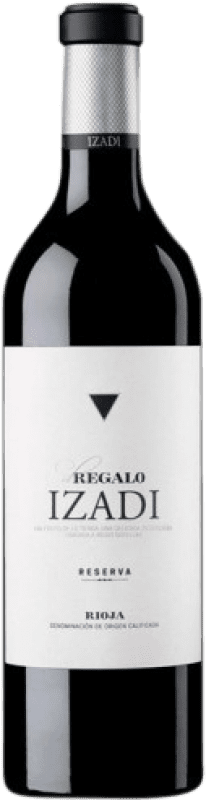 19,95 € Envio grátis | Vinho tinto Izadi El Regalo Reserva D.O.Ca. Rioja La Rioja Espanha Tempranillo Garrafa 75 cl