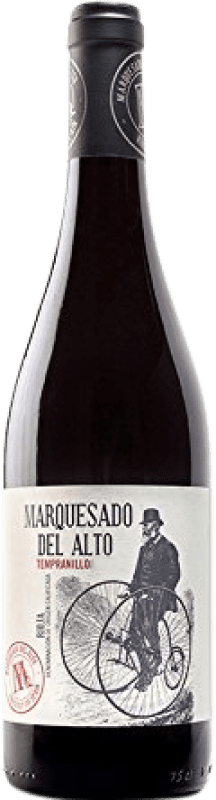 3,95 € Envio grátis | Vinho tinto La Maleta Marquesado del Alto Jovem D.O.Ca. Rioja La Rioja Espanha Tempranillo Garrafa 75 cl