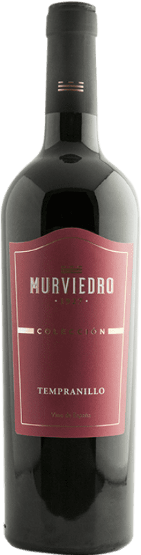 6,95 € Kostenloser Versand | Rotwein Murviedro Colección D.O. Utiel-Requena Spanien Tempranillo Flasche 75 cl