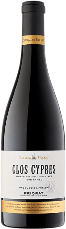 63,95 € Envio grátis | Vinho tinto Costers del Priorat Clos Cypres D.O.Ca. Priorat Catalunha Espanha Grenache, Cabernet Sauvignon, Carignan Garrafa 75 cl