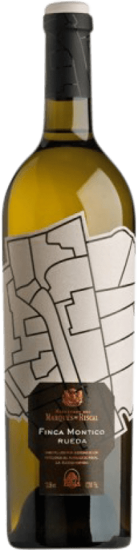 52,95 € Kostenloser Versand | Weißwein Marqués de Riscal Finca Montico D.O. Rueda Kastilien und León Spanien Verdejo Magnumflasche 1,5 L