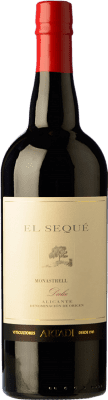 13,95 € 送料無料 | 甘口ワイン El Sequé D.O. Alicante バレンシアのコミュニティ スペイン Monastrell ハーフボトル 37 cl