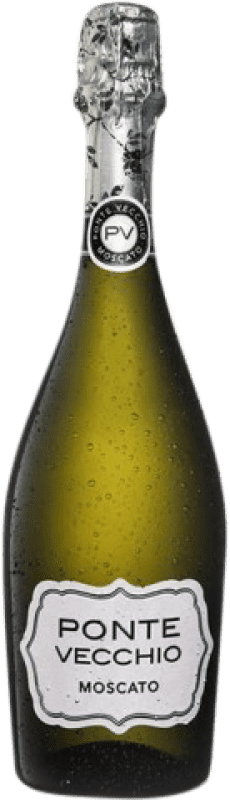 9,95 € 免费送货 | 白起泡酒 Ponte Vecchio Moscato Blanco 西班牙 Muscat 瓶子 75 cl