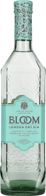 28,95 € Envío gratis | Ginebra G&J Greenalls Bloom Premium Gin Reino Unido Botella 70 cl