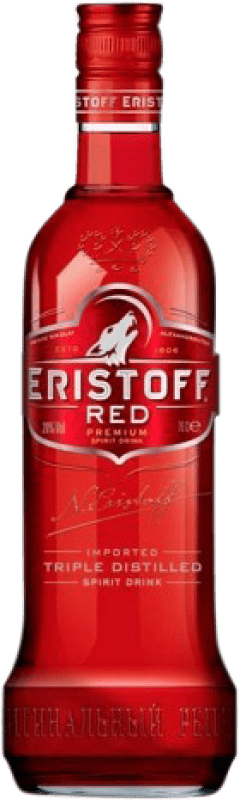 18,95 € Kostenloser Versand | Wodka Eristoff Red Flasche 70 cl