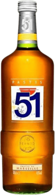 21,95 € Free Shipping | Pastis Pernod Ricard 51 France Missile Bottle 1 L