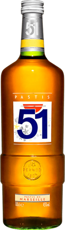 19,95 € Kostenloser Versand | Pastis Pernod Ricard 51 Frankreich 1 L Anis