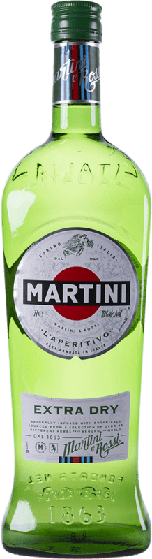 14,95 € Бесплатная доставка | Вермут Martini Extra Dry — Экстра сухое Италия 1 L