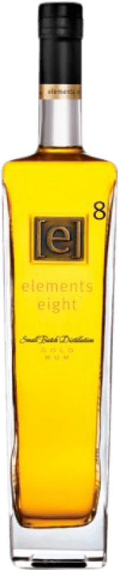 21,95 € Envio grátis | Rum Elements Eight Gold Garrafa 70 cl