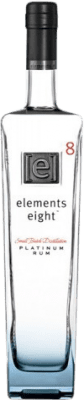 43,95 € Envío gratis | Ron Elements Eight Platinum Botella 70 cl