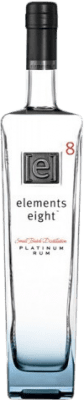 6,95 € Envio grátis | Rum Elements Eight Platinum Garrafa 70 cl
