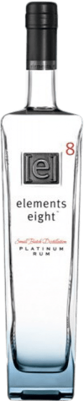43,95 € Envio grátis | Rum Elements Eight Platinum Garrafa 70 cl