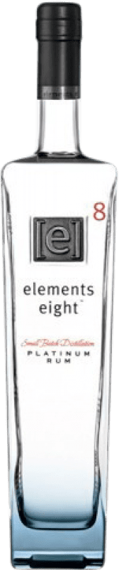 6,95 € Envio grátis | Rum Elements Eight Platinum Garrafa 70 cl
