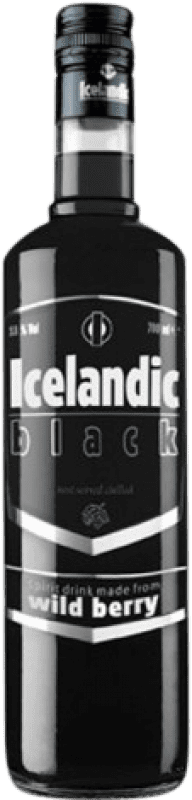 7,95 € 送料無料 | ウォッカ Sinc Icelandic Black ボトル 70 cl