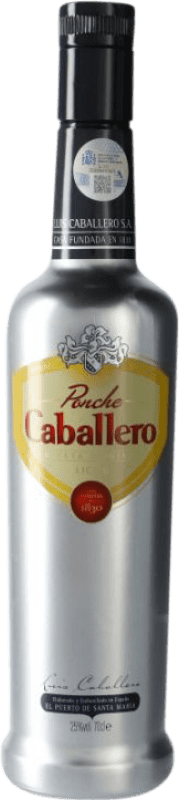 14,95 € Envio grátis | Licores Caballero Ponche Espanha Garrafa 70 cl