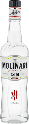 17,95 € 免费送货 | 利口酒 Molinari Sambuca Extra 意大利 瓶子 70 cl