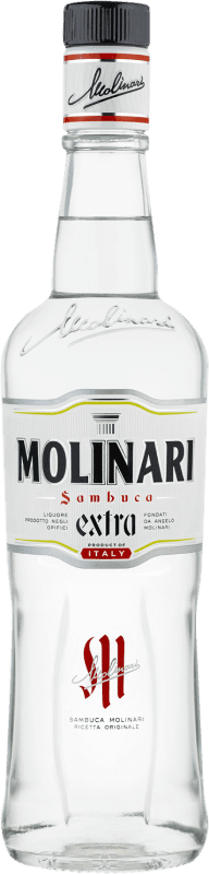 18,95 € Бесплатная доставка | Самбука Molinari Extra — Экстра Италия 70 cl