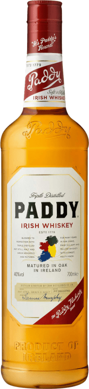 19,95 € Free Shipping | Whisky Blended Paddy Irish Whiskey Old Bottle 70 cl
