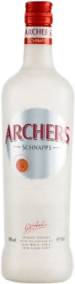14,95 € Envío gratis | Licores Archer's Melocotón Reino Unido Botella 1 L