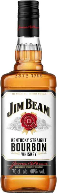 18,95 € Envío gratis | Whisky Bourbon Jim Beam Kentucky Estados Unidos Botella 70 cl