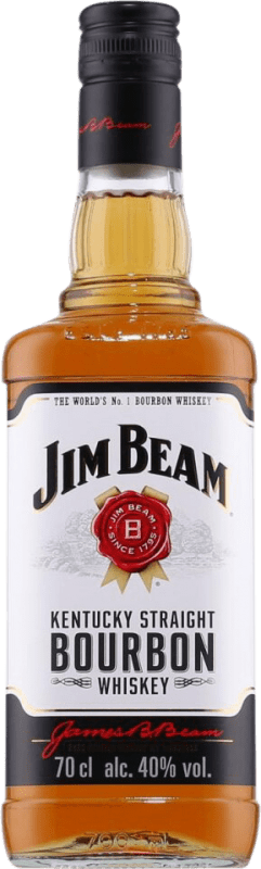 19,95 € Бесплатная доставка | Виски Бурбон Jim Beam Кентукки Соединенные Штаты бутылка 70 cl