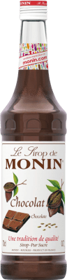 16,95 € Kostenloser Versand | Schnaps Monin Sirope Chocolate Frankreich Flasche 70 cl Alkoholfrei