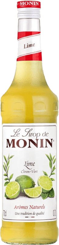 16,95 € Envío gratis | Sirope para Cóctel Monin Vert — Verde Francia 70 cl Lime — Lima Sin Alcohol