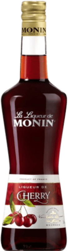 22,95 € Envío gratis | Licores Monin Cereza Cherry Francia Botella 70 cl