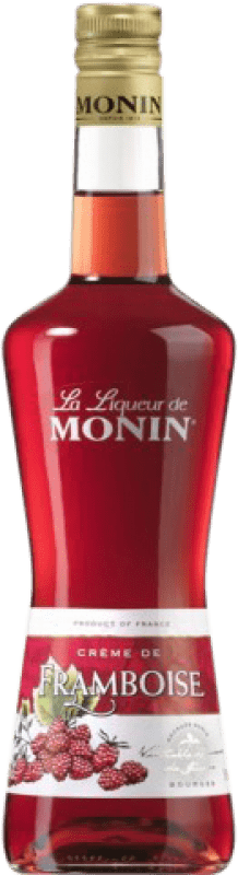 23,95 € Envío gratis | Crema de Licor Monin Frambuesa Framboise Francia Botella 70 cl