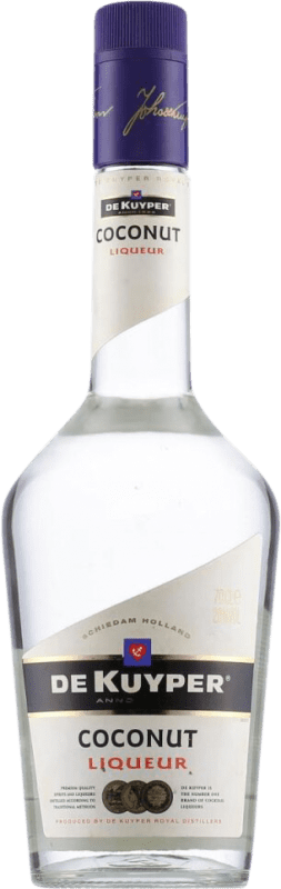 24,95 € Бесплатная доставка | Ликеры De Kuyper Coconut бутылка 70 cl