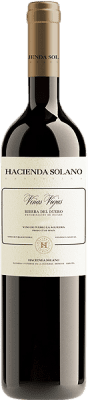 27,95 € Kostenloser Versand | Rotwein Hacienda Solano Viñas Viejas Alterung D.O. Ribera del Duero Kastilien und León Spanien Tempranillo Flasche 75 cl