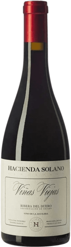 27,95 € 送料無料 | 赤ワイン Hacienda Solano VV Viñas Viejas — 古木 Crianza — クリアンサ D.O. Ribera del Duero カスティーリャ・イ・レオン スペイン Tempranillo — テンプラニーリョ 75 cl