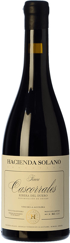 93,95 € Бесплатная доставка | Красное вино Hacienda Solano Cascorrales Crianza — Крианса D.O. Ribera del Duero Кастилия-Леон Испания Tempranillo — Темпранильо 75 cl