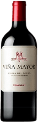 4,95 € Free Shipping | Red Wine Viña Mayor Crianza — Aged D.O. Ribera del Duero Castilla y León Spain Tempranillo Small Bottle 18 cl