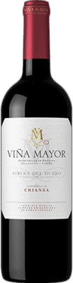 29,95 € Envio grátis | Vinho tinto Viña Mayor Crianza D.O. Ribera del Duero Castela e Leão Espanha Tempranillo Garrafa Magnum 1,5 L