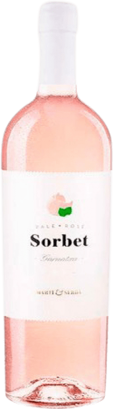 11,95 € Бесплатная доставка | Розовое игристое вино Martí Serdà Sorbet Rosé — Розе D.O. Penedès Каталония Испания Garnacha — Гренаш Бутылка Магнум 1,5 L