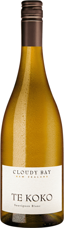 84,95 € Envío gratis | Vino blanco Cloudy Bay Te Koko Crianza I.G. Marlborough Marlborough Nueva Zelanda Sauvignon Blanca Botella 75 cl