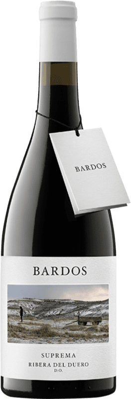 57,95 € 免费送货 | 红酒 Vintae Bardos Suprema 预订 D.O. Ribera del Duero 卡斯蒂利亚莱昂 西班牙 Tempranillo 瓶子 75 cl
